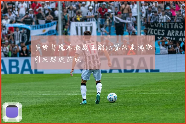 黄蜂与魔术激战正酣比赛结果揭晓引发球迷热议